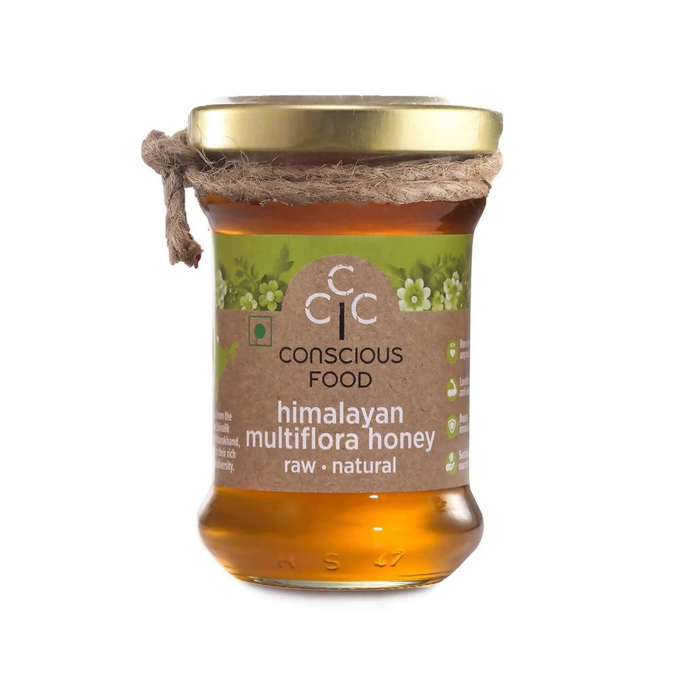 Conscious Food Himalayan Multi Flora Raw Honey 