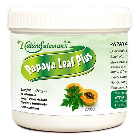 Hakim Suleman's Papaya Leaf Plus Capsules 