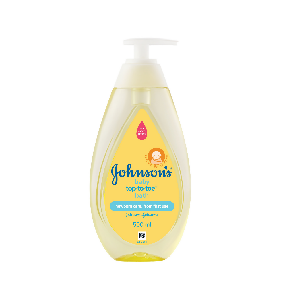 Johnson's New Top To Toe Baby Bath For New Born 
