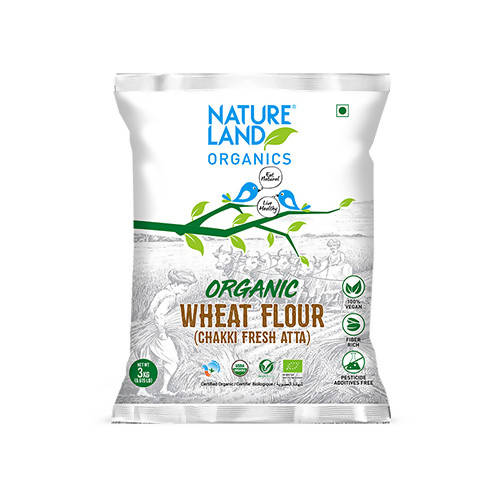 Nature Land Organics Whole Wheat Flour 