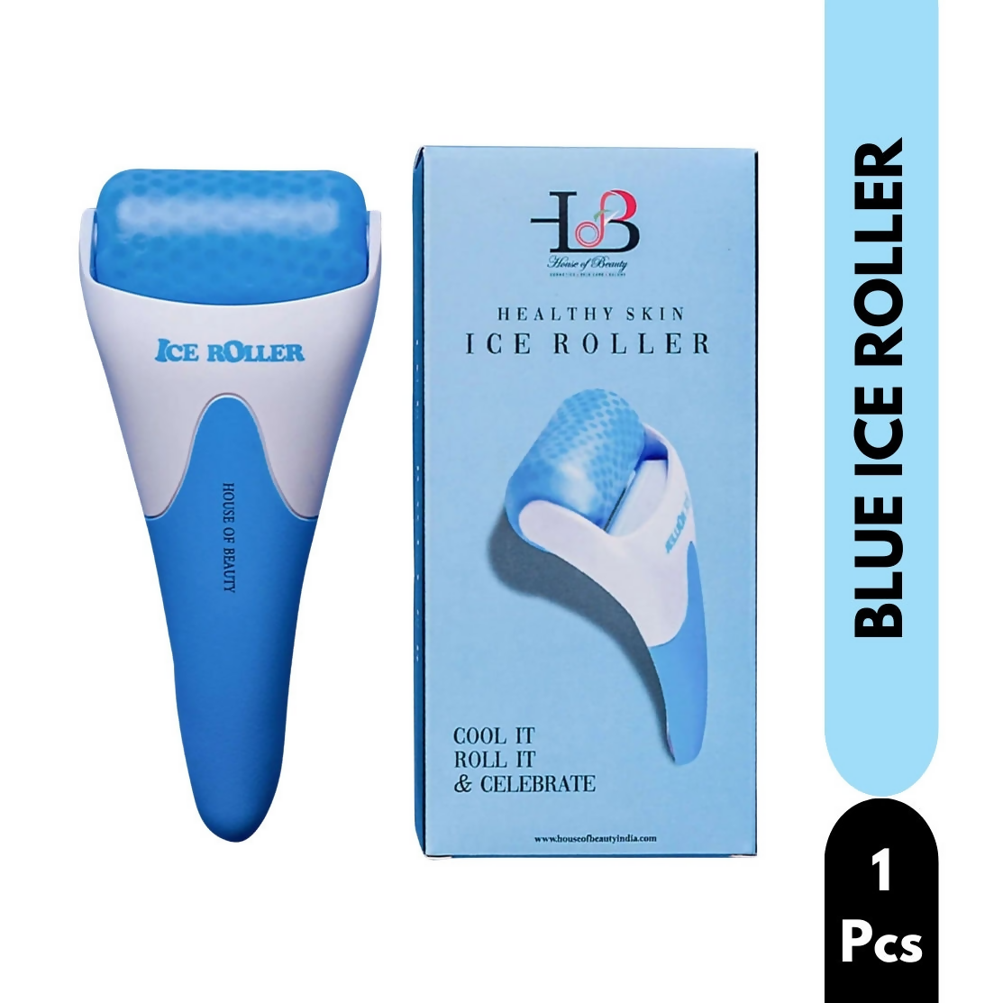 House of Beauty ICE Roller - Blue 