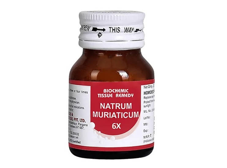 Bakson's Homeopathy Natrum Muriaticum Biochemic Tablets 