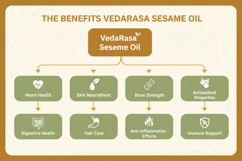 VedaRasa Sesame Oil  Grab2Buy VedaRasa Grab2Buy