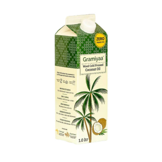 Gramiyaa Wood Cold Pressed Coconut Oil - Grab2buy