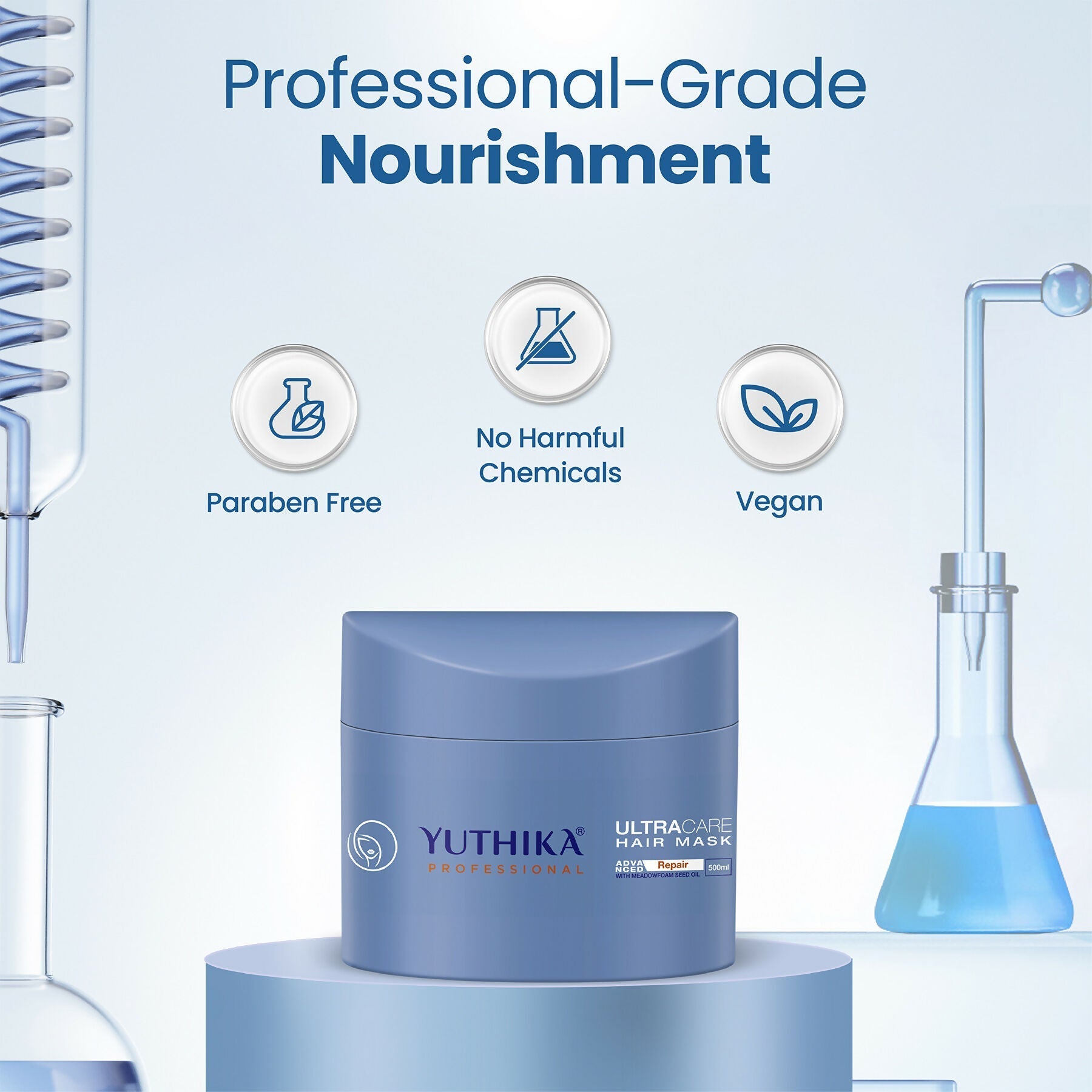 Yuthika Hair Mask For Dry, Frizzy & Damaged Hair|Premium Hair Mask For Women & Men  Grab2Buy Yuthika Grab2Buy