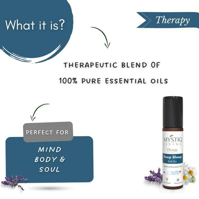 Mystiq Living Therapy Deep Sleep Roll On 