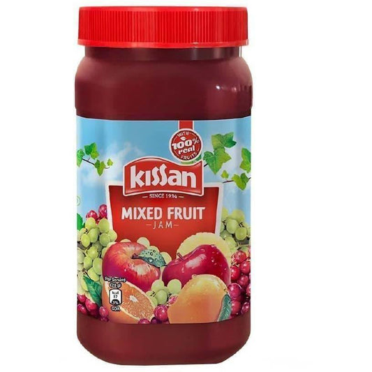 Kissan Mixed Fruit Jam With Fruit Ingredients 