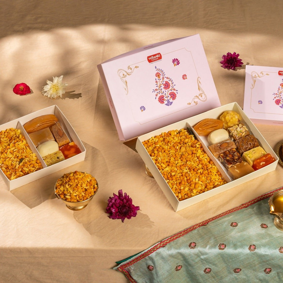 Vellanki Foods Assorted Sweets with Mixture 