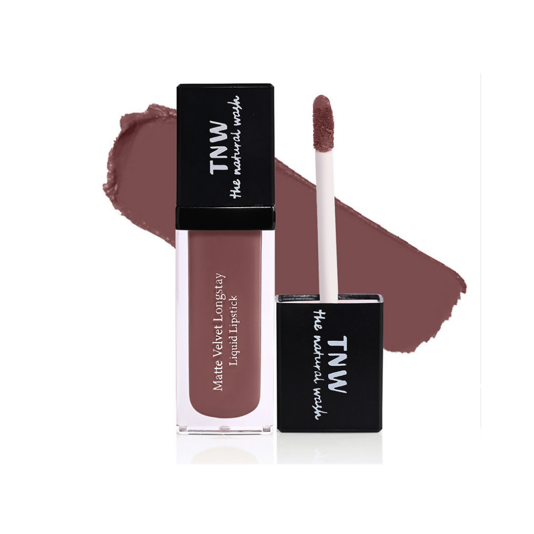 The Natural Wash Matte Velvet Longstay Liquid Lipstick - Plumberry  Grab2Buy The Natural Wash Grab2Buy