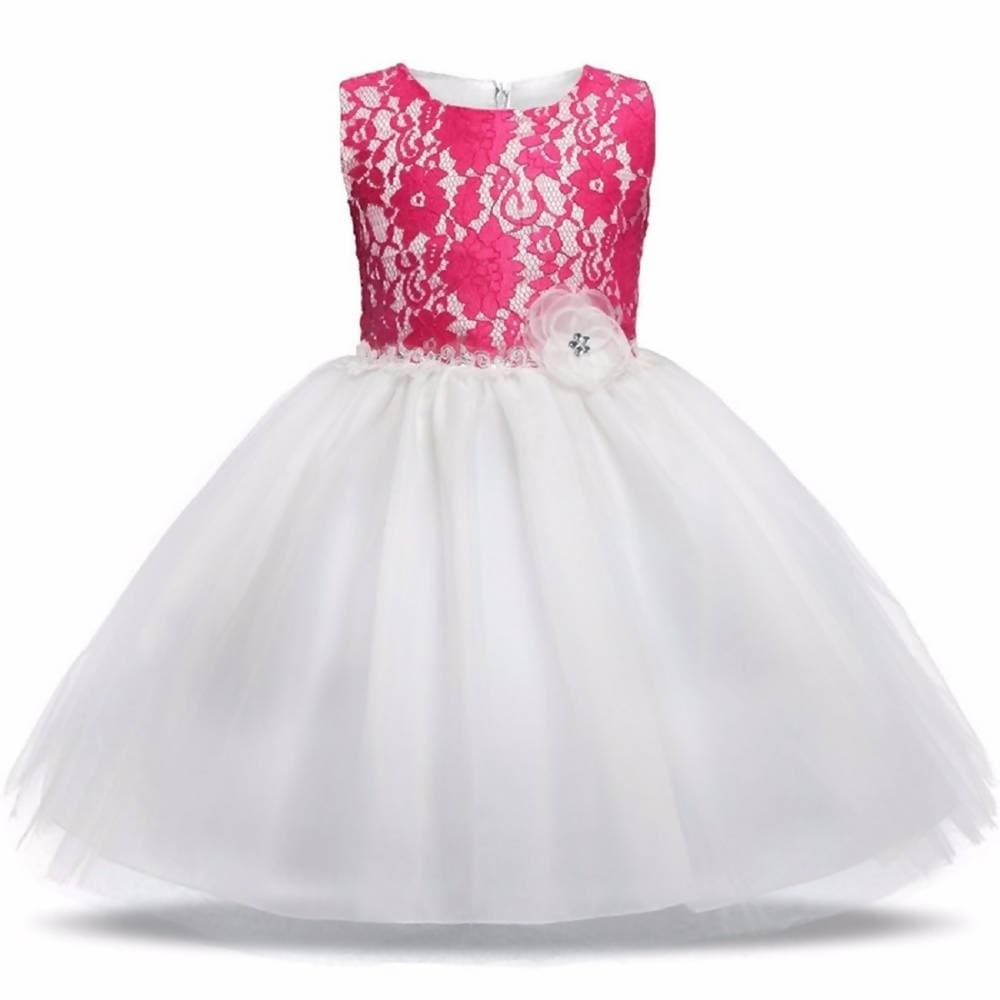 Asmaani Baby Girl Multi-Color Satin A-Line Maxi Full Length Dress (AS-DRESS_22058) - Grab2buy