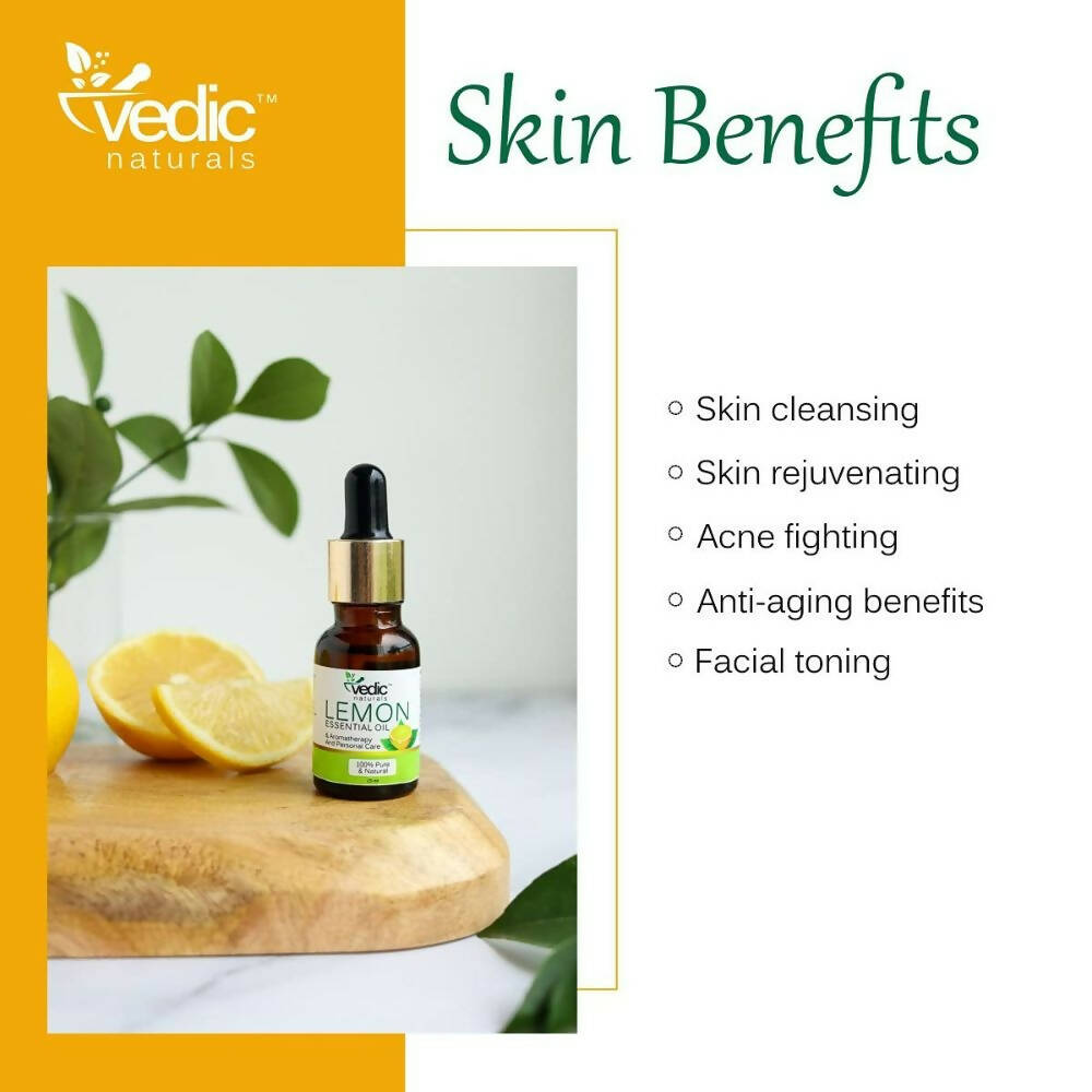 Vedic Naturals Lemon Essential Oil  Grab2Buy Vedic Naturals Grab2Buy