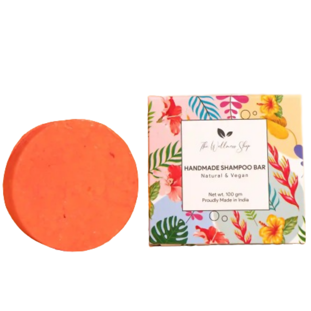 The Wellness Shop Handmade Shampoo Bar with Hibiscus  Grab2Buy The Wellness Shop Grab2Buy