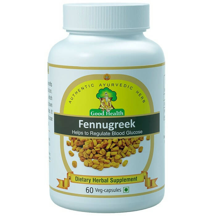 Sushrut Ayurved Good Health Fennugreek Veg Capsules - Grab2buy