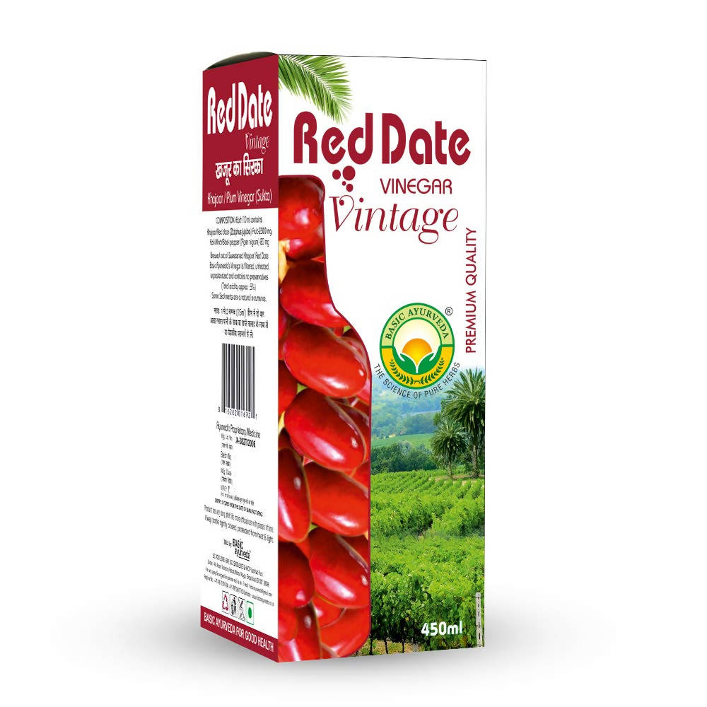 Basic Ayurveda Red Date Vinegar 