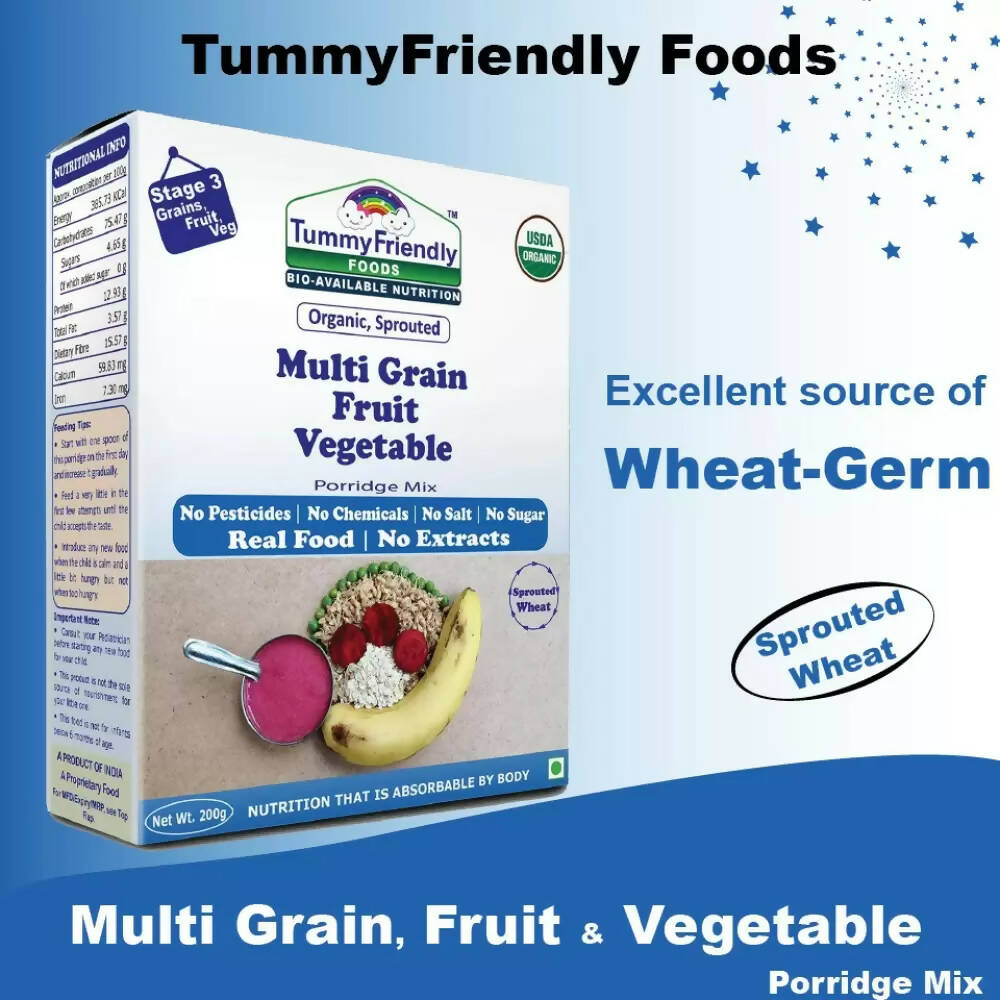 TummyFriendly Foods Organic Sathu Maavu, Sprouted Multi Grain Porridge Mixes  Grab2Buy TummyFriendly Foods Grab2Buy