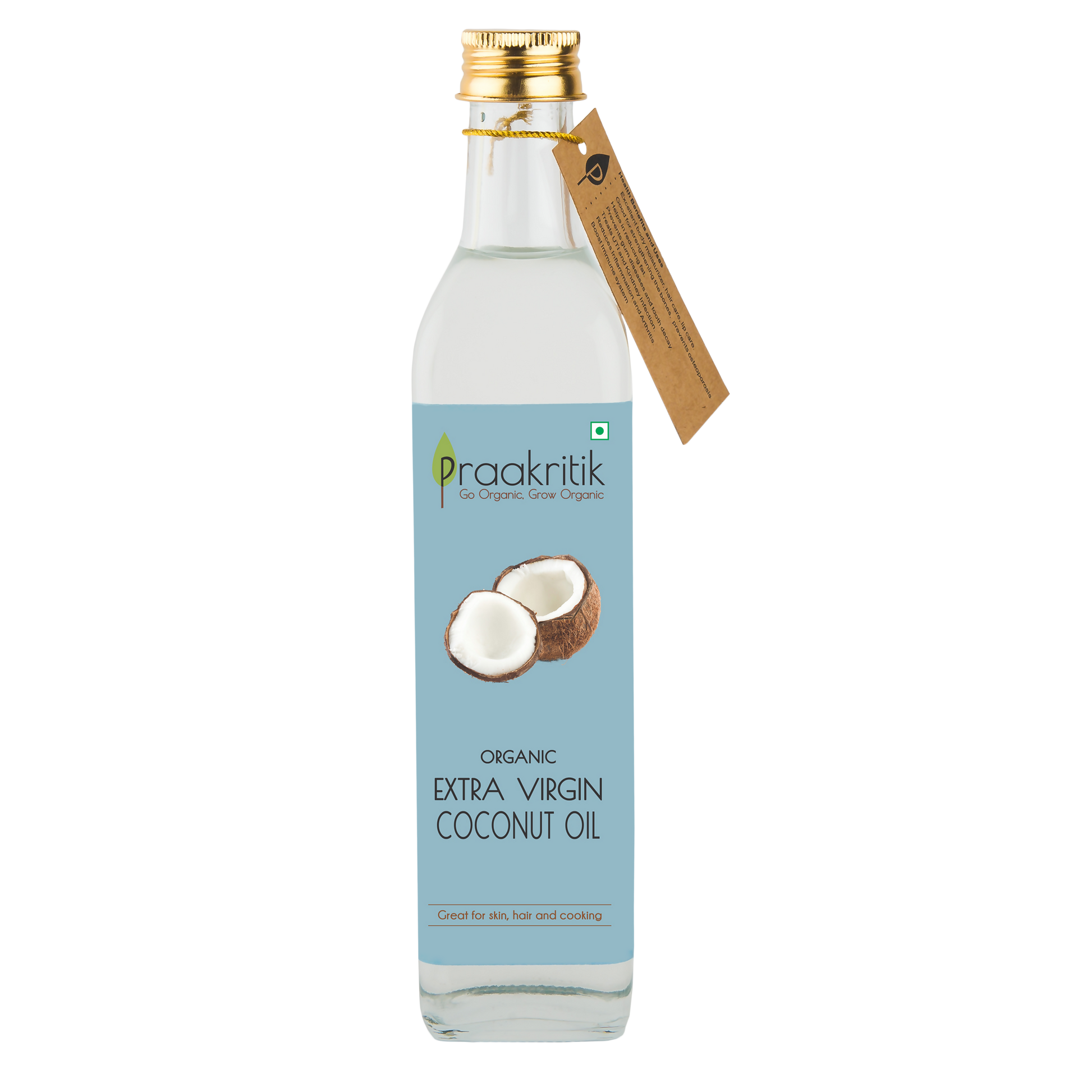 Praakritik Organic Extra Virgin Coconut Oil 