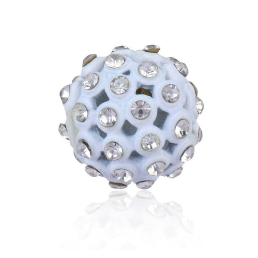 Trendoo Jewelry Gold Plated Stylish Fancyr White Studs