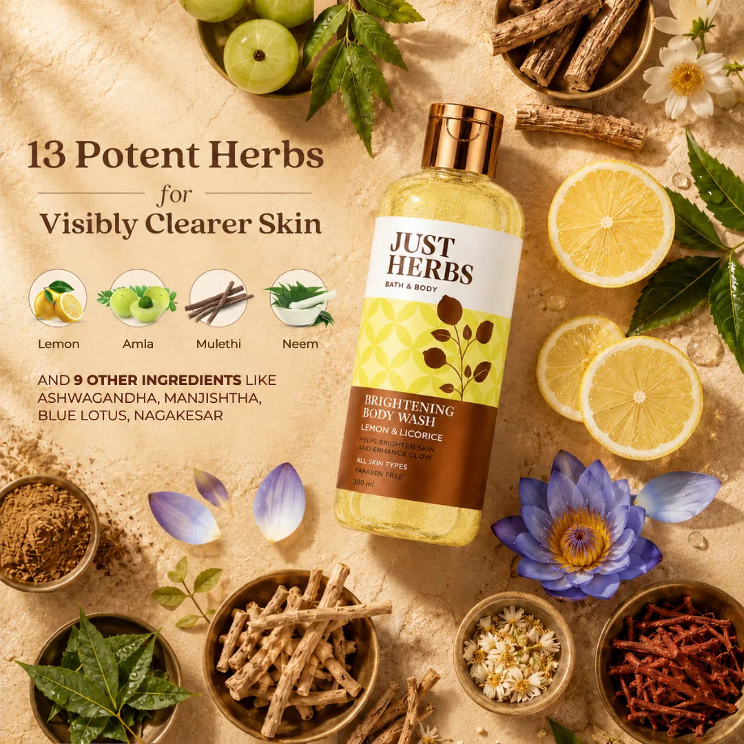 Vitamin C Brightening Body Wash with Lime and Liquorice 