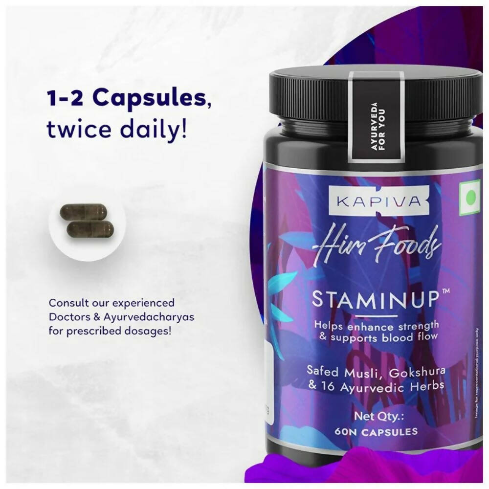 Kapiva Ayurveda Himfoods Staminup Capsules - Grab2buy