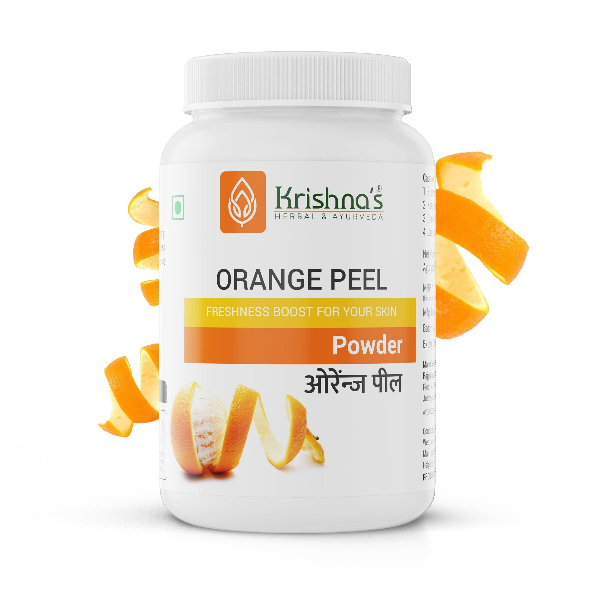 Krishna'S Herbal & Ayurveda Orange Peel Powder 