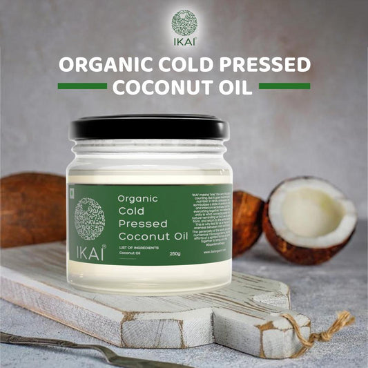 IKAI Organic Cold Pressed Coconut Oil 