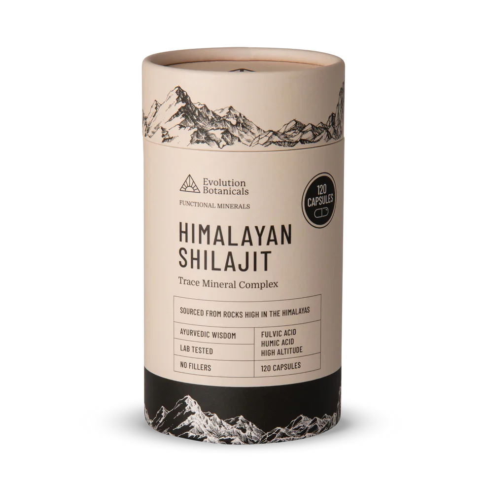 Evolution Botanicals | Himalayan Shilajit | 120 Capsules 