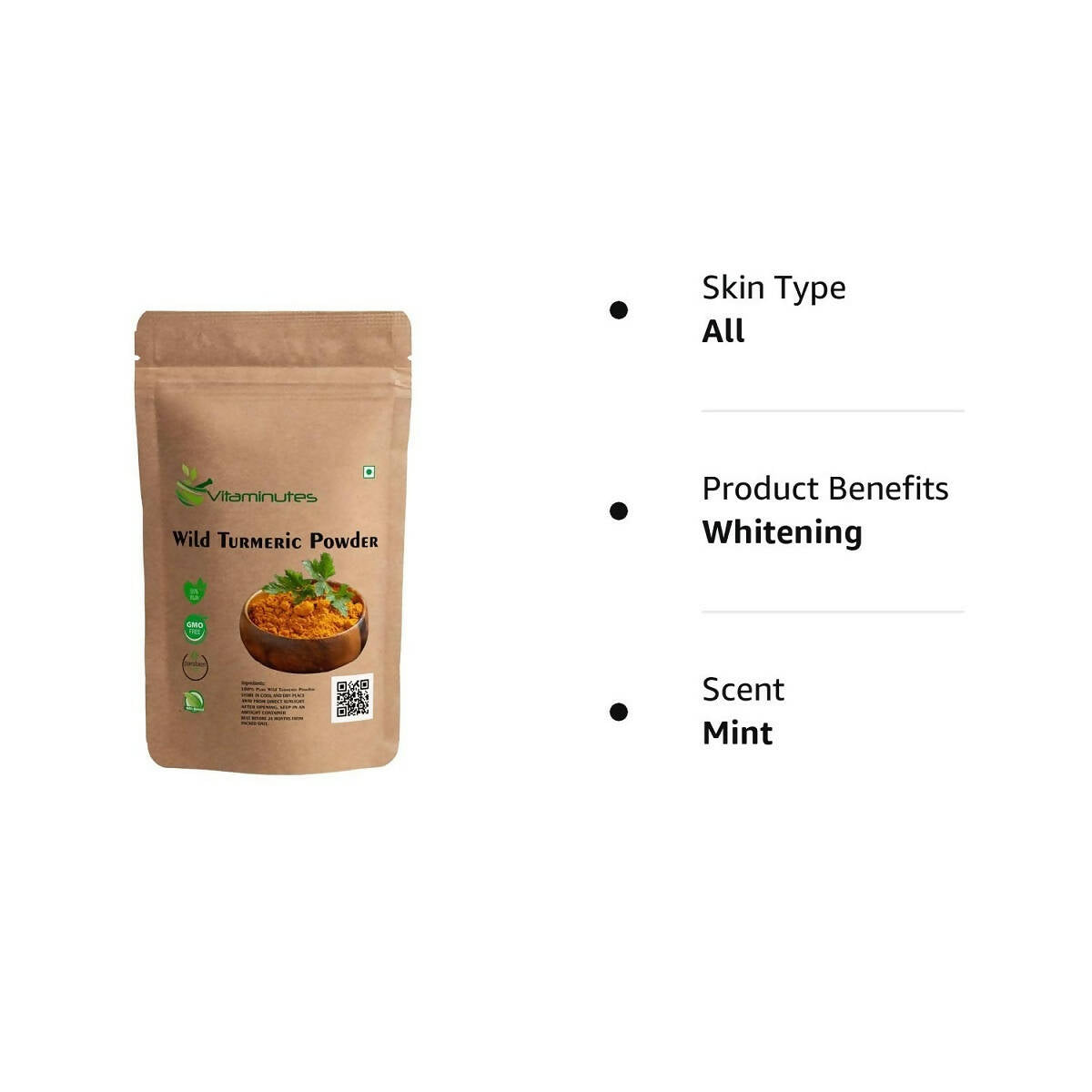 Vitaminutes Wild Turmeric Powder - Grab2buy