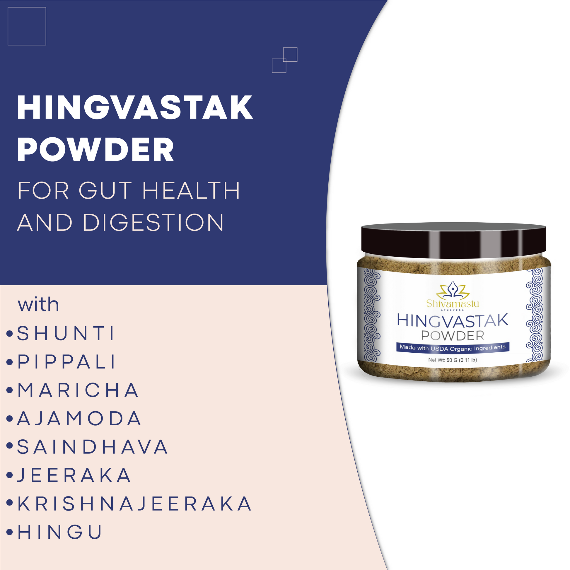 Shivamastu Ayurveda Hingvastak Powder 