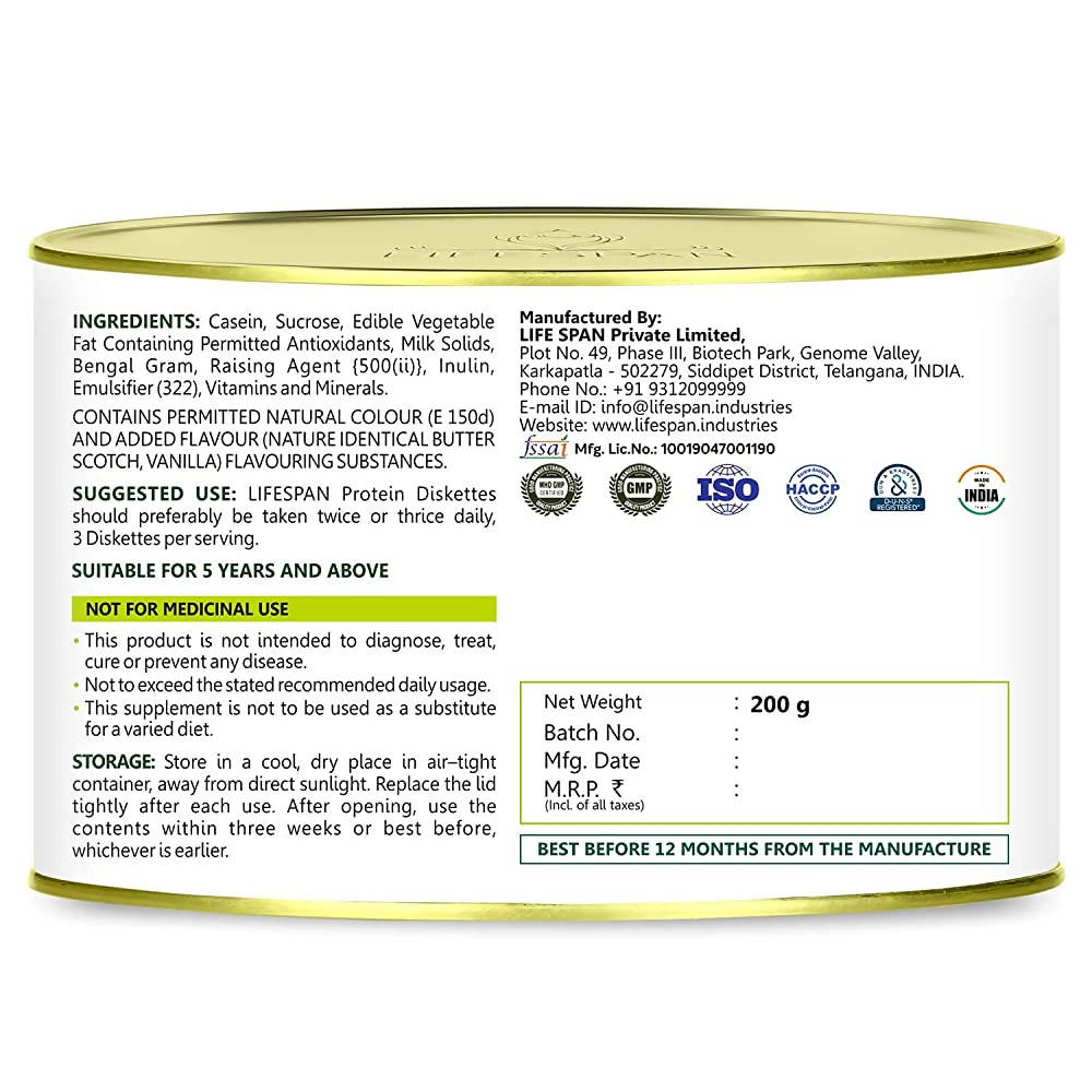 LifeSpan Protein Diskettes 