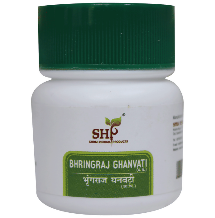 Shriji Herbal Products Bhringraj Ghanvati Tablets 