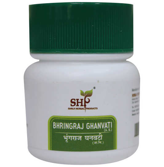 Shriji Herbal Products Bhringraj Ghanvati Tablets 