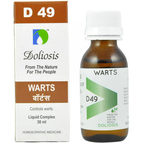 Doliosis Homeopathy D49 Warts Drops | Grab2Buy