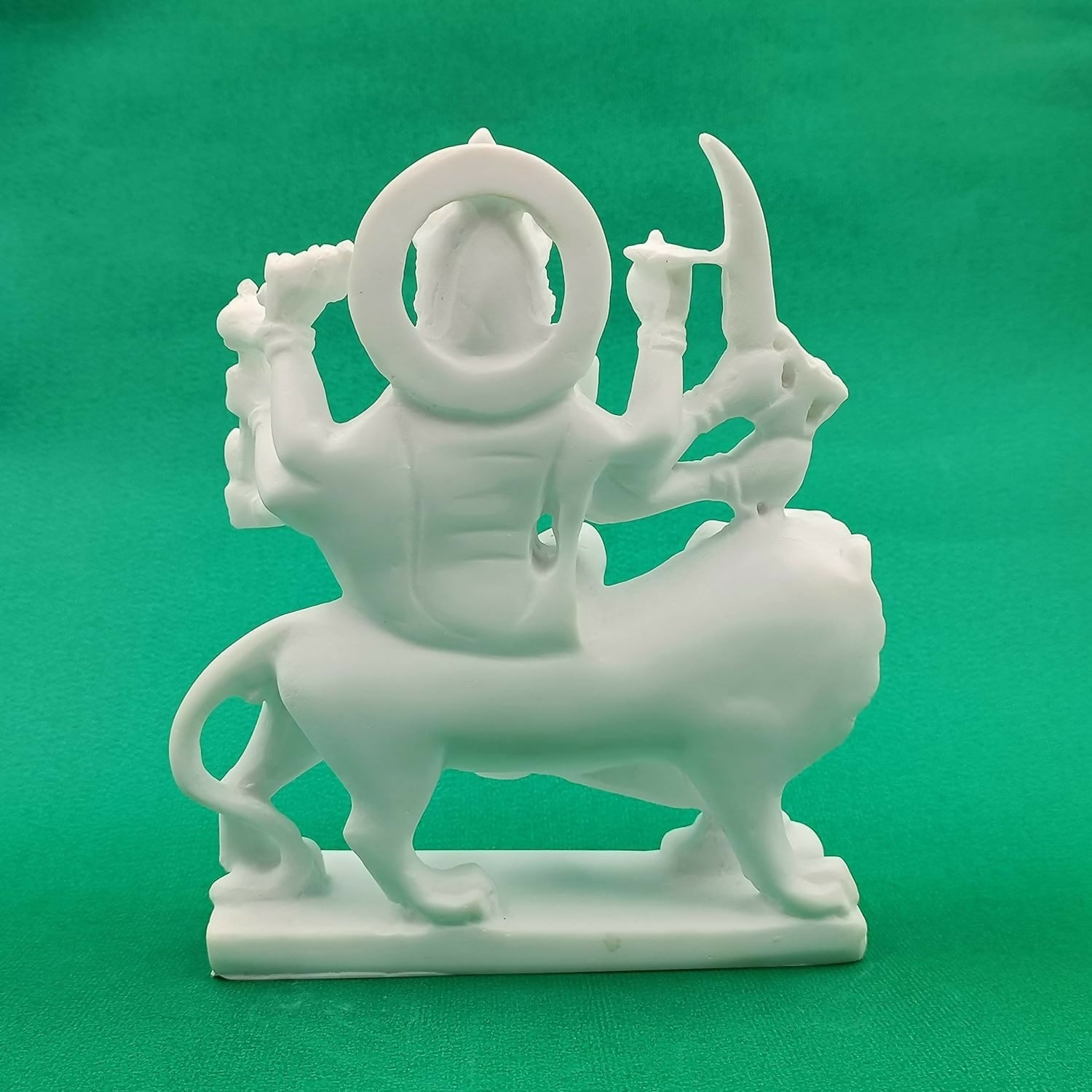 Craftvatika Marble Dust Maa Durga Idol - Grab2buy