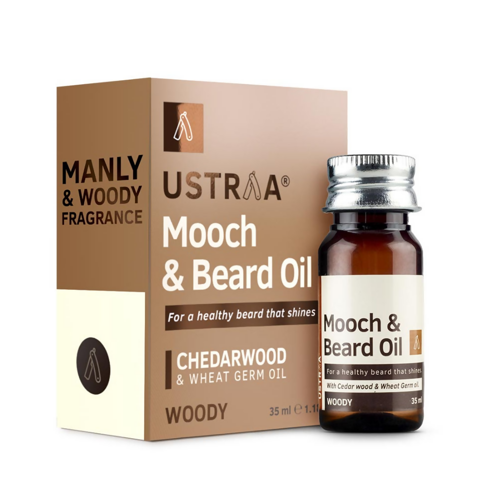 Ustraa Woody Mooch and Beard Oil | Grab2Buy