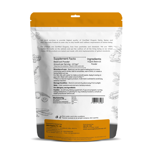 Just Jaivik Organic Beetroot Powder - Grab2buy