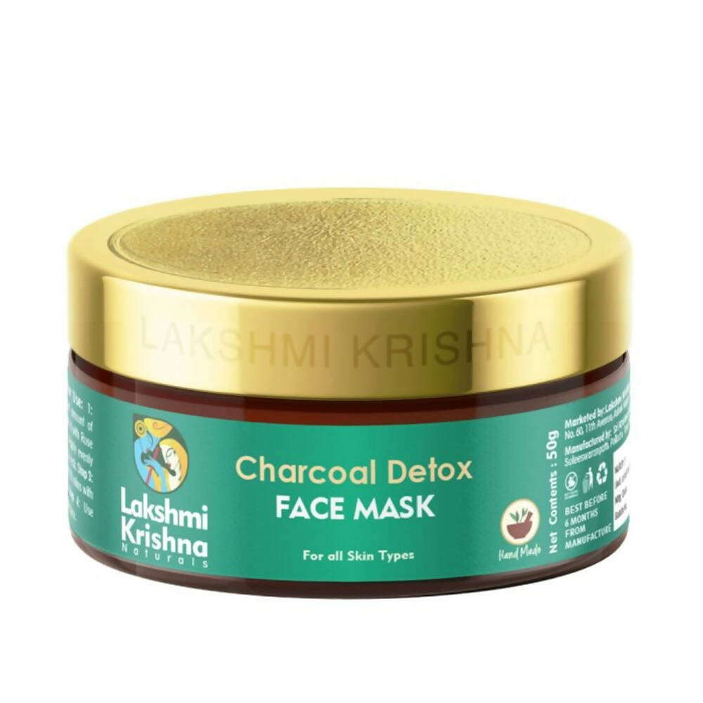 Lakshmi Krishna Naturals Charcoal Detox Face Mask
