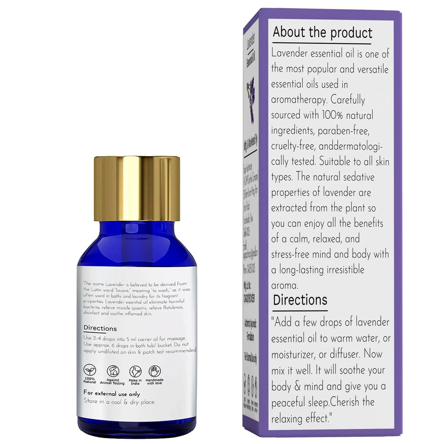 Sage Apothecary Lavender Essential Oil 