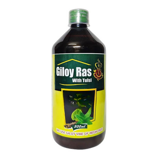 Ayurvedshakti Giloy Ras With Tulsi Syrup 