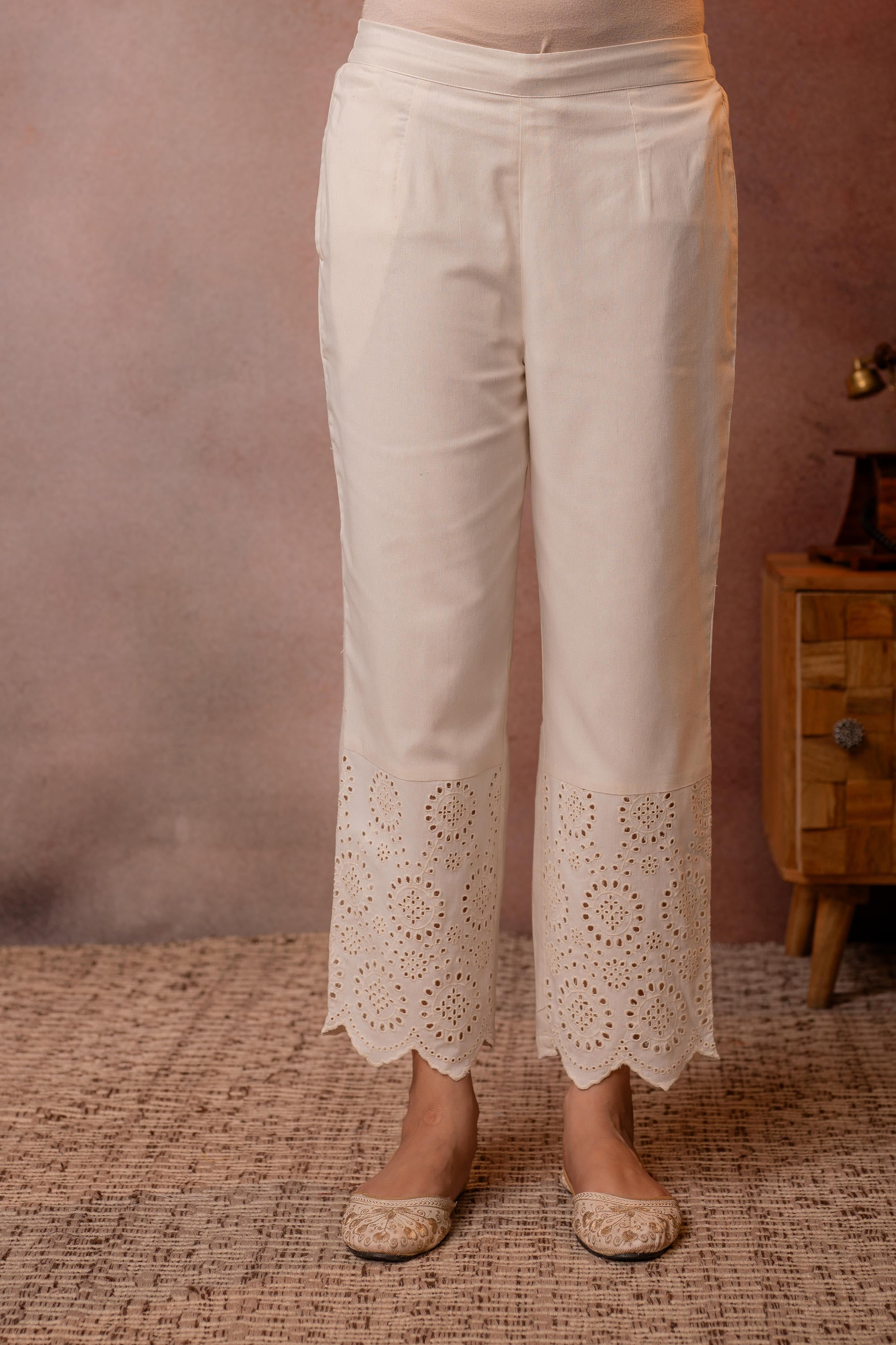 Juniper Cotton Whisper Schiffli Co-Ord Set