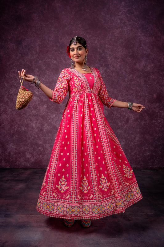 Juniper Gulnaar Heritage Anarkali