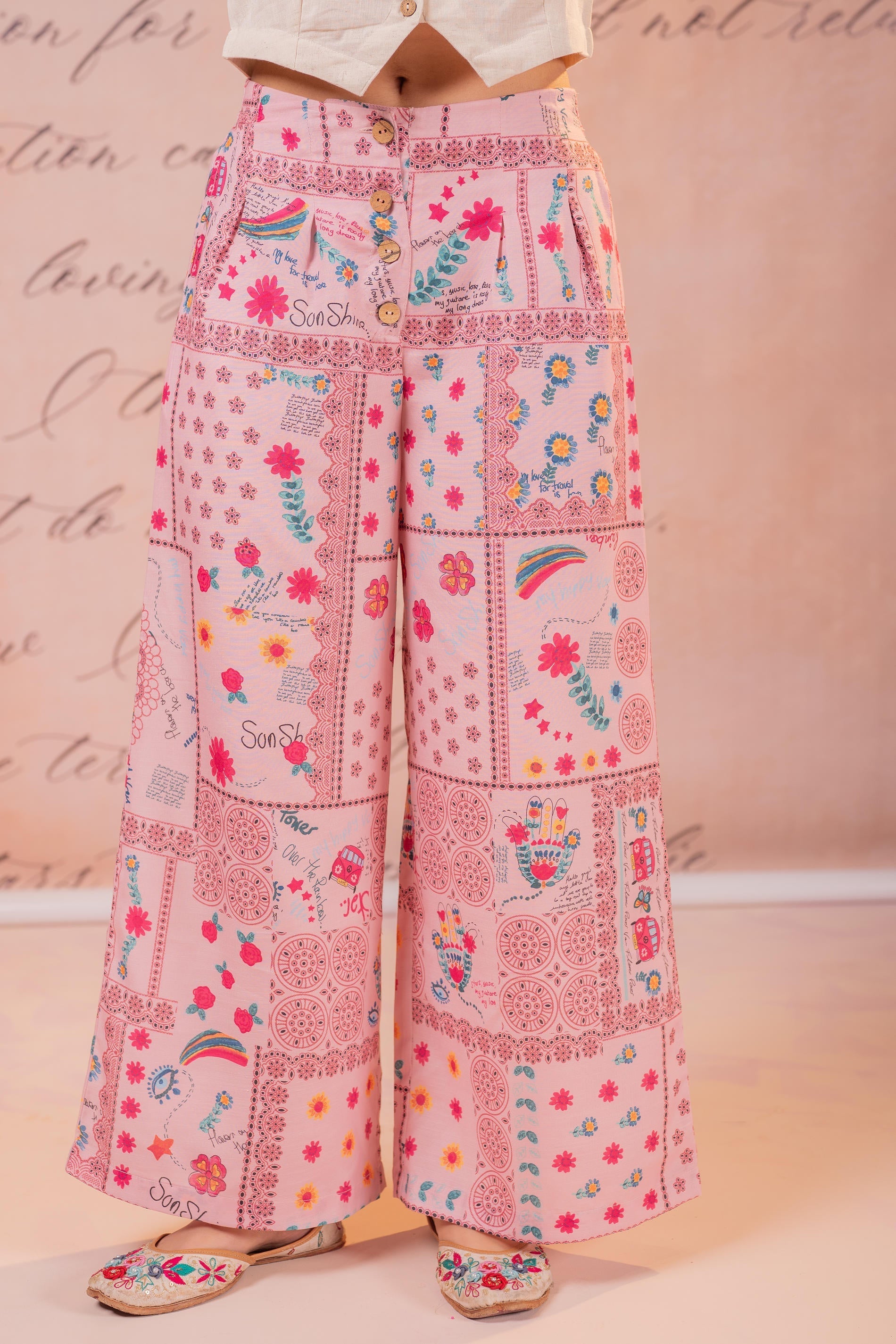 Juniper Folk Scribble Garden Co-Ord Set