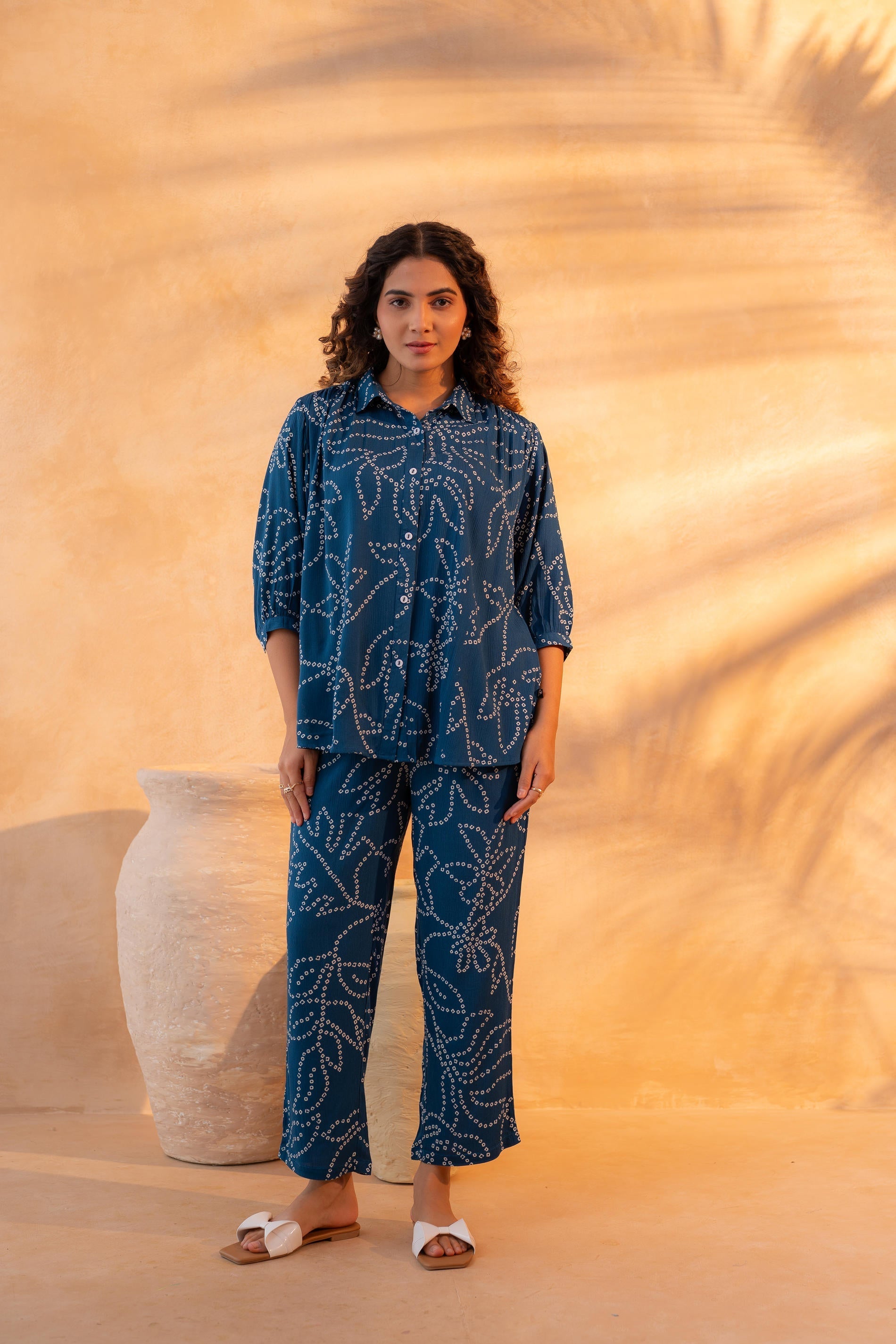 Juniper Indigo Whisper Co-Ord Set