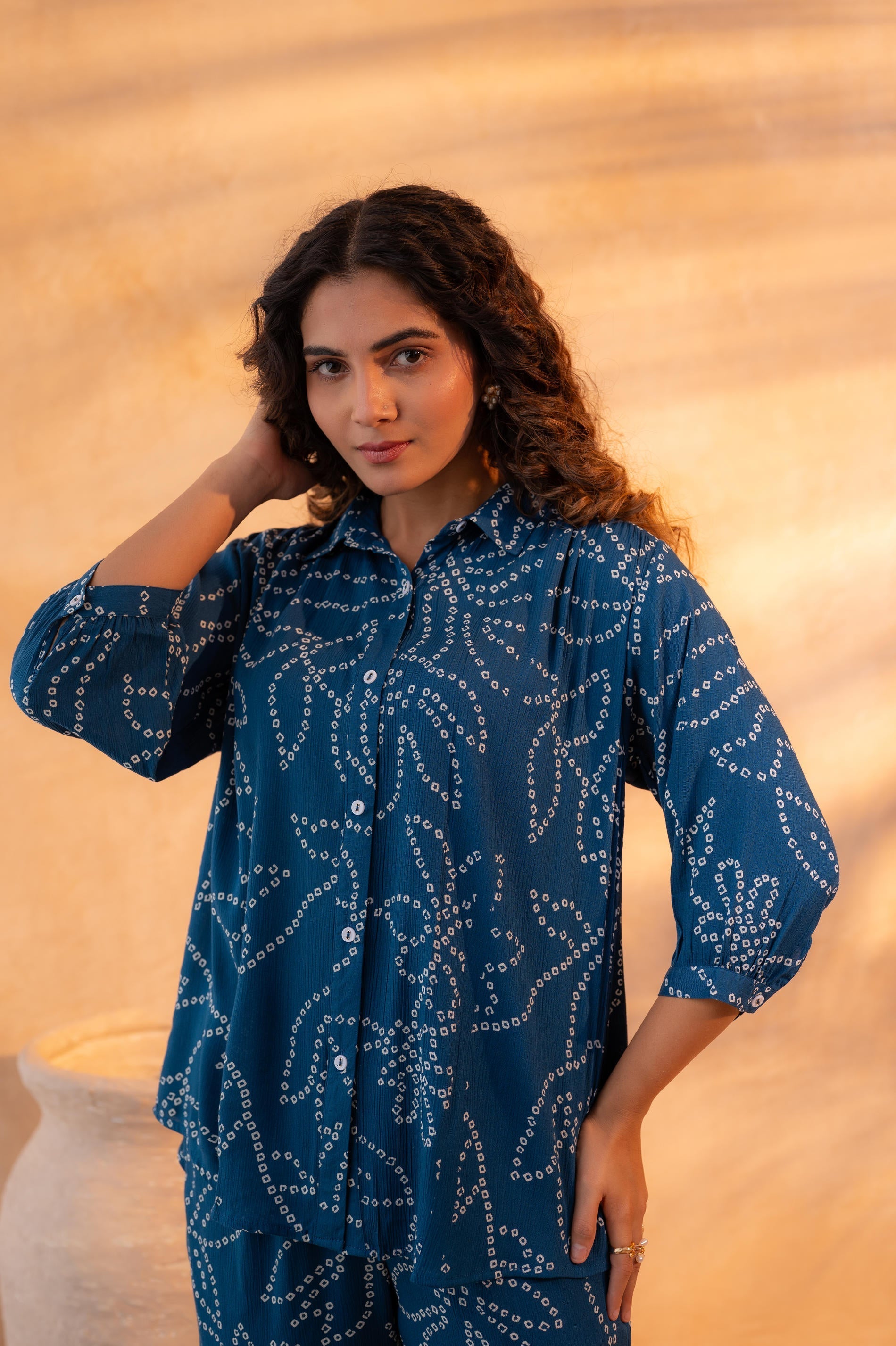 Juniper Indigo Whisper Co-Ord Set