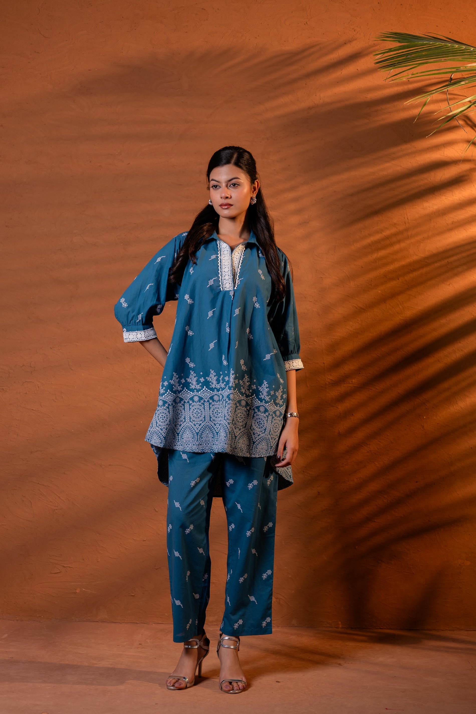 Juniper ArabianNight Festive Printed Kurta Set