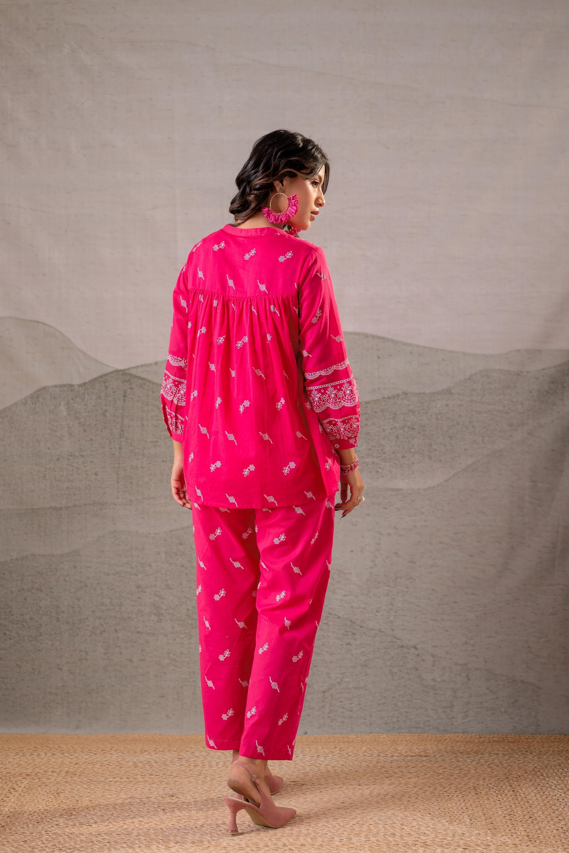 Juniper Ivory Kalaa Printed Tunic Set