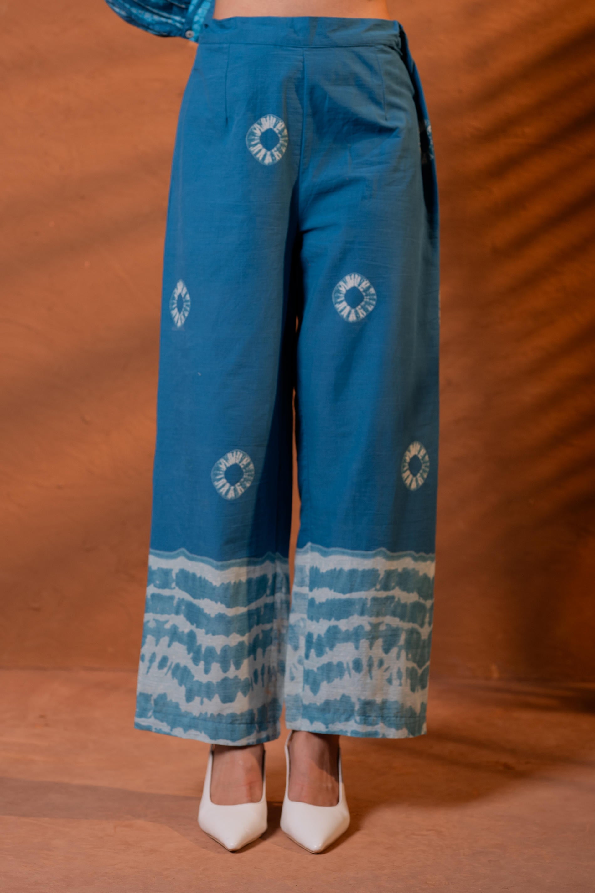 Juniper Neel Rekha Indigo Tunic Set