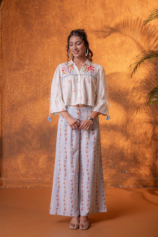Juniper Phoolwari Printes Co-ord Set