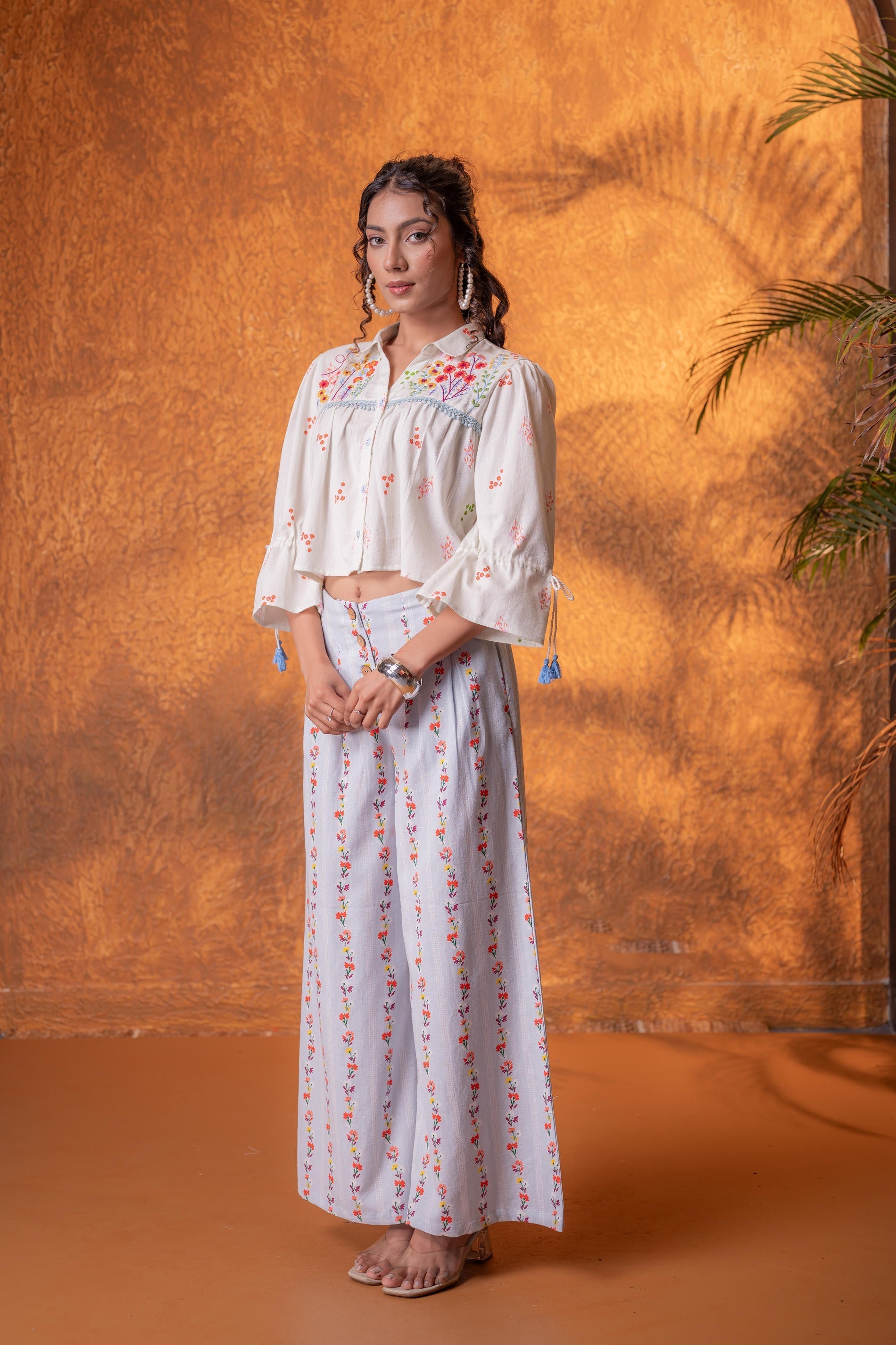 Juniper Phoolwari Printes Co-ord Set