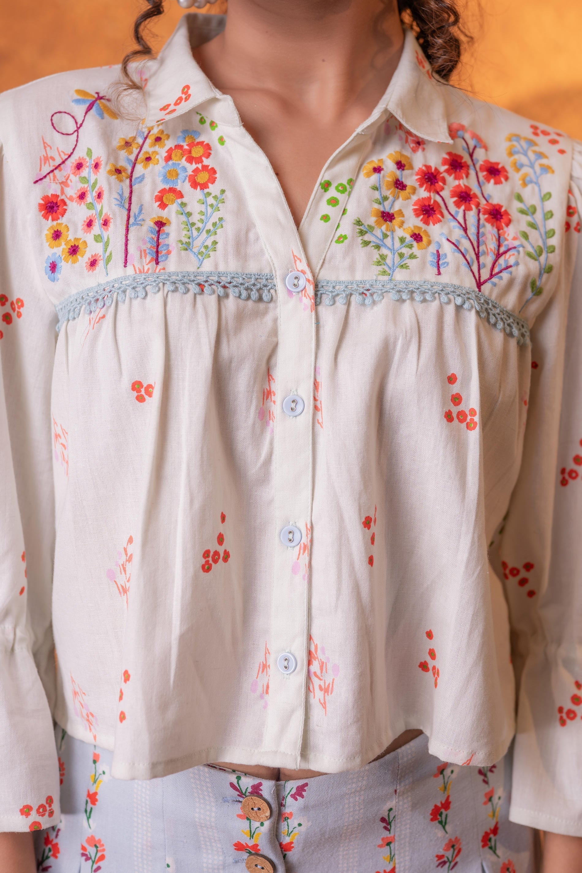 Juniper Phoolwari Printes Co-ord Set