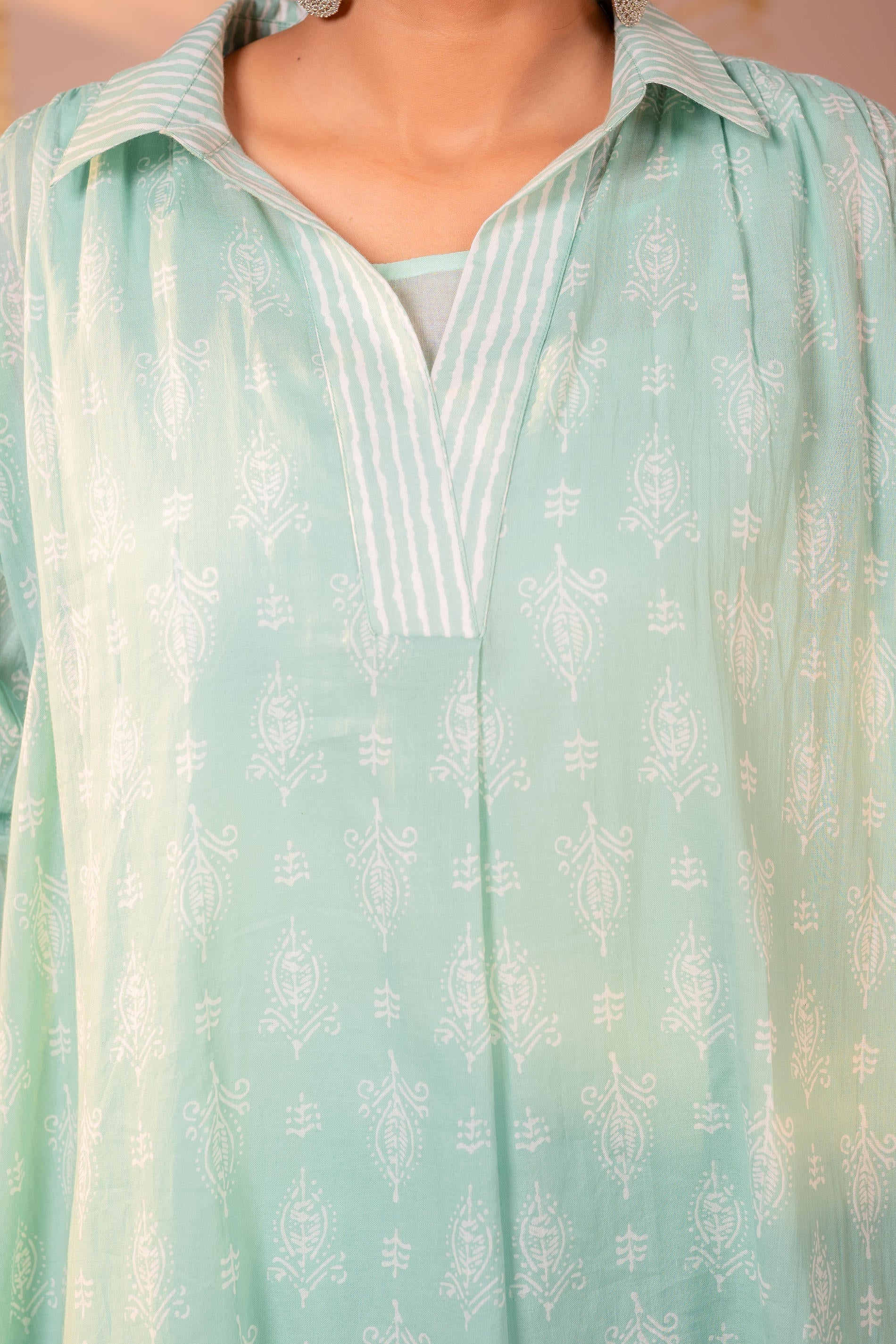 Juniper Mint Whisper Relaxed Co-ord Set